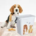 Produktbild: Curver Pet Life 6L Futter- und Spielzeugbehälter, weiß