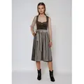 Produktbild: Spieth & Wensky Dirndl Gambe mit Samtoberteil und Herzausschnitt braun 38