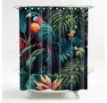 Produktbild: Sanilo Duschvorhang Exotic 180 x 200 cm, 100% wasserdicht, Anti-Schimmel-Effekt, hochwertige Qualität