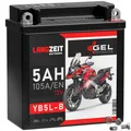Produktbild: LANGZEIT YB5L-B Motorrad Gel Batterie 12V 5Ah 90A 50512 12N5.5-3B CB5L-B Roller
