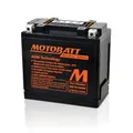 Produktbild: Motobatt MBTX12U AGM Batterie, Gelb