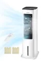Produktbild: Midea Silent Air Cooler Pro 4-in-1 Mobile Klimaanlage Leiser:Luftkühler,Turmgebläse,Luftbefeuchter und Luftreiniger,mit Fernbedienung,5L Wassertank,355m³/h Luftdurchsatz,55W,LED-Display,Timer,Weiß
