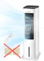 Produktbild: Midea tragbare Klimaanlage, weiß, leise, energiesparend