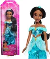 Produktbild: Mattel Disney Jasmin Modepuppe Glitzer Outfit Zubehör Spielzeug