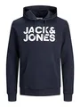 Produktbild: JACK & JONES Herren JCORETAIL Sweat Hood NOV LTN Kapuzenpullover, Blau , XL