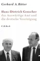Produktbild: Hans-Dietrich Genscher, das Auswärtige Amt und die deutsche Vereinigung, Ge ...