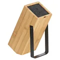 Produktbild: Kela KIRIL Messerblock ohne Messer Bambus Metall Polypropylen 10 x 24 cm