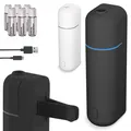 Produktbild: ONBEST Aroma Diffuser | mit 6 Duftölen | 20h Akku | LED | 5ml | Schwarz | Auto Duft Luftbefeuchter Raumbefeuchter