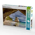 Produktbild: CALVENDO Puzzle Cathedral Cove - Neuseeland 1000 Teile Puzzle quer | Lege-Größe cm Foto-Puzzle für glückliche Stunden