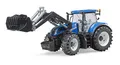 Produktbild: bruder 03121 - New Holland T7.315 mit Frontlader - 1:16 Bauernhof Landwirtschaft Traktor Trecker Schlepper Bulldog bworld Spielzeug Fahrzeug