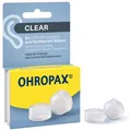 Produktbild: OHROPAX Ohrstöpsel Clear, SNR 23 dB, zum Reisen, 3 Paar