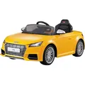 Produktbild: Rastar - Ride-On Elektroauto für Kinder - Audi TTS Roadster (gelb)