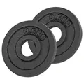 Produktbild: Hantelscheibe aus Gußeisen, Hantel, Gewichte, 2x Stück: 0,5 kg