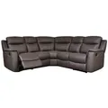 Produktbild: Vente-Unique Relaxsofa, Braun, Leder, Uni, 5-Sitzer, 217x217 cm, Wohnzimmer, Sofas & Couches, Wohnlandschaften, Ecksofas
