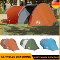 Produktbild: Tunnelzelt 4 Personen Campingzelt Familienzelt Gruppenzelt Wasserdicht vidaXL