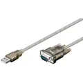 Produktbild: goobay USB 2.0 A/D-SUB Kabel 1,5 m hellgrau, 1 St.