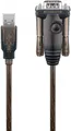Produktbild: Goobay® USB-auf-seriell-Adapter, 1,5 m, transparent