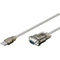 Produktbild: goobay USB 2.0 A/D-SUB Kabel 1,5 m hellgrau, 1 St.