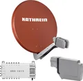 Produktbild: Kathrein CAS 90 ro Sat-Antenne multifeedfähig rotbraun - 12 Teilnehmer