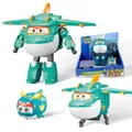 Produktbild: Super Wings EU770447 - Transforming Tino & Pet, ca. 14,5 cm große verwandelbare Spiel-Figur mit ca. 4,3 cm großem Haustier, für Kinder ab 3 Jahren