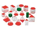 Produktbild: Betzold Geometrie-Körper 17 Füllkörper Plexiglas - Mathematik Kinder Lehrmittel