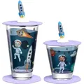 Produktbild: Leonardo BAMBINI Avventura Kinderbecher Weltall 215 ml & 300 ml 2er Set