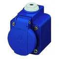 Produktbild: Mennekes Schuko-Aufbausteckdose blau 16A 2p+E 230V IP44