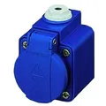 Produktbild: Mennekes Schuko-Aufbausteckdose blau 16A 2p+E 230V IP44 - Blau