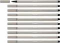 Produktbild: STABILO - Premium-Filzstift - Pen 68-10er Pack - warmgrau