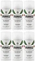 Produktbild: Proraso 6 er Pack Proraso White Shaving Foam 300 ml Rasierschaum