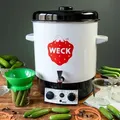 Produktbild: Einkochautomat EM mit Uhr mit Ablaufhahn - Schwarz/Weiß