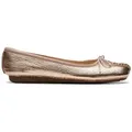 Produktbild: Clarks Clarks Freckle Ice 26181353 4, Ballerina, Gold, Damen Ballerina goldfarben 39,5 EU