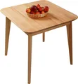 Produktbild: Krok Wood Esstisch Paris aus Massivholz in Buche 75x75x75 cm