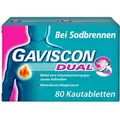 Produktbild: GAVISCON Dual Kautabletten mit Zweifachwirkung gegen Sodbrennen