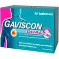 Produktbild: Gaviscon Dual Kautabletten bei Sodbrennen 80 St