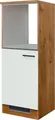 Produktbild: Flex-Well Backofen/Kühlumbauschrank Vintea (B x H x T) 60 x 168,5 x 60 cm, mit Metallgriffen