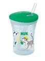 Produktbild: NUK Trinklernbecher Action Cup 230ml grün