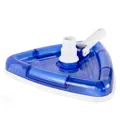 Produktbild: Bodensauger Dreieck transparent mit Bürsten für 32/38 mm Schlauch Pool Reinigung