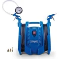 Produktbild: Scheppach Kompressor Airforce 7 - 230V | 8 bar Arbeitsdruck | 180 L/min | ölfrei & mobil 8m Arbeitsradius | inkl. Reifenfüller, Luftpistole & Ada...