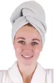 Produktbild: Betz Turban-Handtuch mit Knopf BERLIN Kopfhandtuch Haarturban, (1-St), mit Knopfverschluss