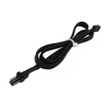 Produktbild: Phobya Verlängerung 3Pin Molex extra lang 60cm - Schwarz