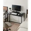 Produktbild: VASAGLE Schreibtisch, Computertisch, schmaler Bürotisch, 100 x 50 x 75 cm, Stahl - Schwarz