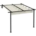 Produktbild: Outsunny Pergola, Creme, Metall, Kunststoff, 297x230x297 cm, Sonnen- & Sichtschutz, Pavillons & Pergolas, Pergolas