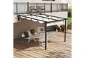 Produktbild: Outsunny Pergola Winddichte Terassenüberdachung, (Pavillon, 1-tlg., Terrassendach), für Garten, Terrasse, Creme
