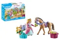 Produktbild: PLAYMOBIL | Princess Magic | Prinzessin mit Pferd | Prinzessinnenspielzeug | Spielzeug für Kinder ab 4 Jahren | 71801