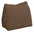 Produktbild: vidaXL Rückenkissen Rückenkissen Braun 45 x 20 x 35 cm Stoff, 1-tlg.