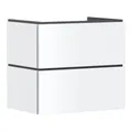 Produktbild: hansgrohe Waschtischunterschrank Xilesa E 680x470mm, 2 SBK, f WT, m PushO., m.-we