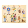 Produktbild: Legler Setzpuzzle Familie und Freunde
