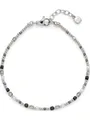Produktbild: LEONARDO Edelstahlarmband Leonardo Damen-Armband Edelstahl Glasstein, Trendig