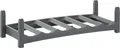 Produktbild: Rotho Flaschenregal Vario 60 x 22 x 14cm Weinregal Flachenständer für 6 Flaschen